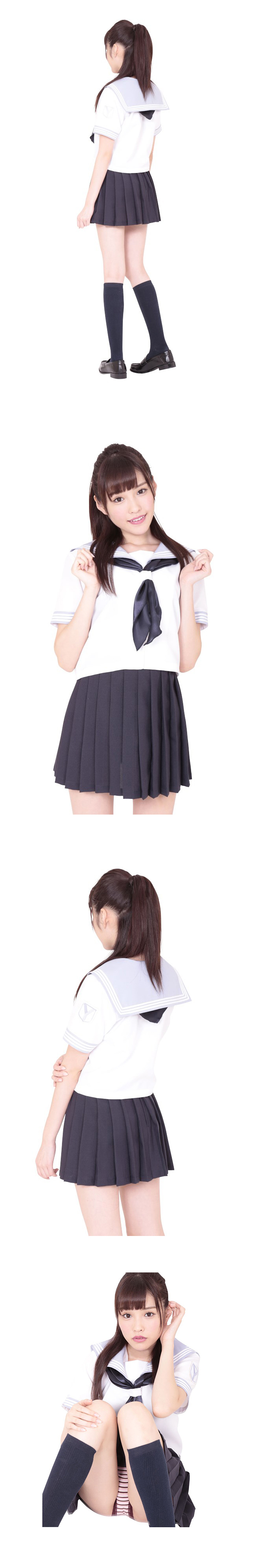 [일본 직수입] 신 고등학교 여름 특별 유니폼 (神高校夏用特別制服) 니포리기프트 (WCK)
