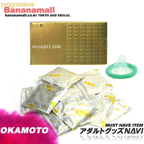 [일본 오카모토] 스킨레스2000 1box(12p) - 0.015mm초박재구매1위<img src=https://cdn-banana.bizhost.kr/banana_img/mhimg/icon3.gif border=0>