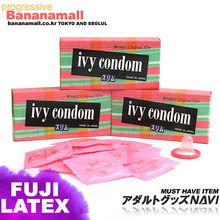 [일본 후지라텍스] 아이비 콘돔 3box(30p) - 작은 콘돔<img src=https://cdn-banana.bizhost.kr/banana_img/mhimg/custom_19.gif border=0>