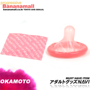 [일본 오카모토] 베네통 낱개콘돔(1p) - 초박형 콘돔명품