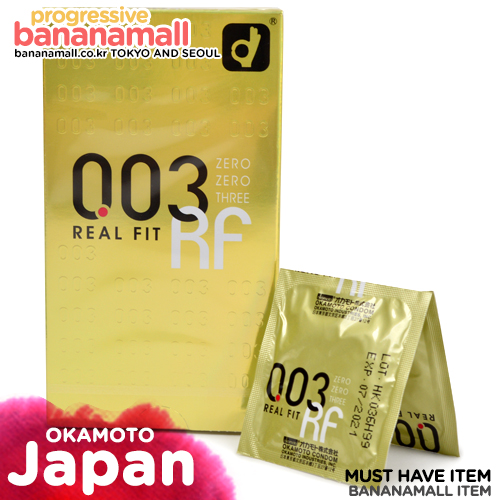 [일본 오카모토] 제로제로쓰리RF 0.03mm 1box(10p) - 신개념 일본명품 콘돔<img src=https://cdn-banana.bizhost.kr/banana_img/mhimg/custom_19.gif border=0>