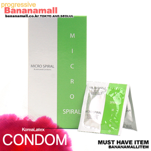 [나선형 콘돔] 마이크로 스파이럴 1box(8p)