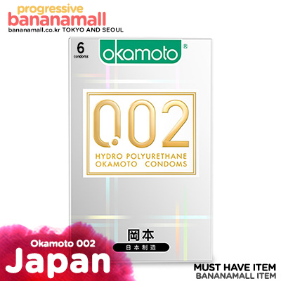 [일본 오카모토] 하이드로 폴리우레탄 0.02mm - 초박형 열전도 콘돔 1box(6p)<img src=https://cdn-banana.bizhost.kr/banana_img/mhimg/custom_19.gif border=0> 추가이미지1