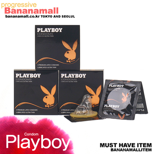 [PLAYBOY] 플레이보이콘돔 울트라씬 3box(9p)