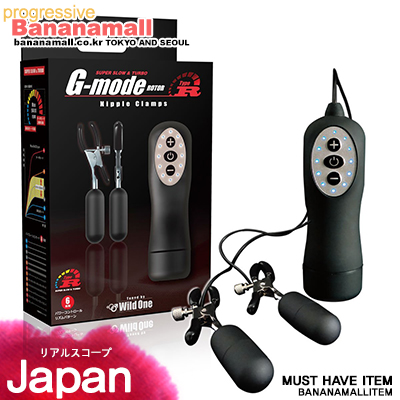 [일본 직수입]  G-Mode 진동 유두집게 R-TYPE G-Mode ROTOR Type-R Nipple Clamps(ジーモードローター　タイプＲ　ニップルクランプ) (TH)(DJ)