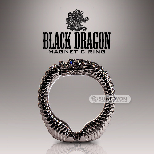 [강력 자석] 블랙 드래곤 마그네틱 링(Black Dragon Magnetic Ring)(DJ)
