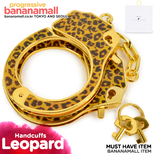 [SM 수갑] 레오파드 에폭시 핸드커프(Roomfun Leopard Epoxy Handcuffs) - 룸펀(PD-010B) (RMP)