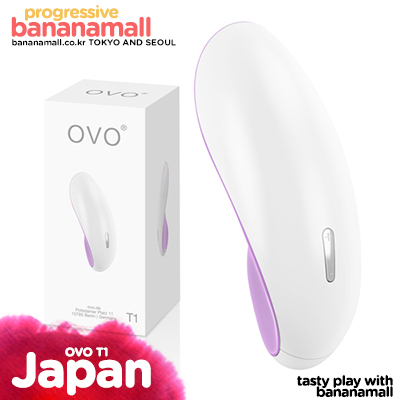 [일본 직수입] OVO T1-미니 바이브레이터 핑크/화이트