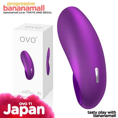[일본 직수입] OVO T1-미니 바이브레이터 바이올렛