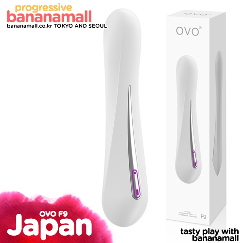 [일본 직수입] OVO F9-스틱 바이브레이터 화이트 - 오보 (OVO)
