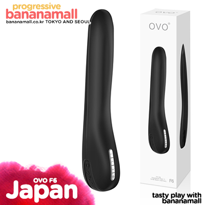[일본 직수입] OVO F6-스틱 바이브레이터 블랙 - 오보 (OVO)