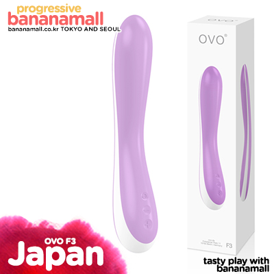 [일본 직수입] OVO F3-스틱 바이브레이터 핑크 - 오보 (OVO)