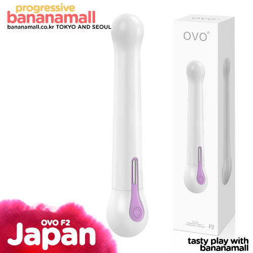 [일본 직수입] OVO F2-스틱 바이브레이터 화이트 - 오보 (OVO)