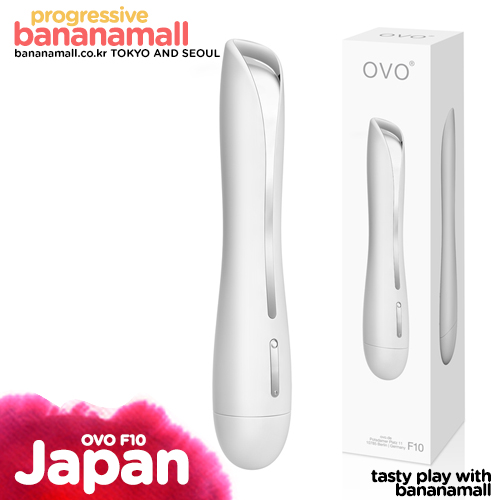 [일본 직수입] OVO F10-스틱 바이브레이터 화이트 - 오보 (OVO)