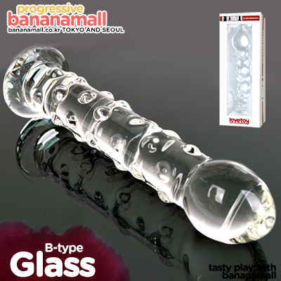 [유리 딜도] 글라스 로맨스(Lovetoy Glass Romance B-type) - 러브토이(GS02C) (LVT)