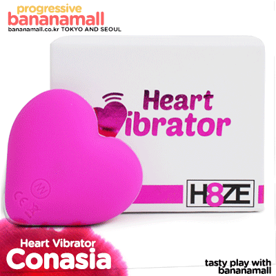 [화이트데이] [Conasia] H8ZE 하트 바이브레이터(H8ZE Heart Vibrator) (SOO)
