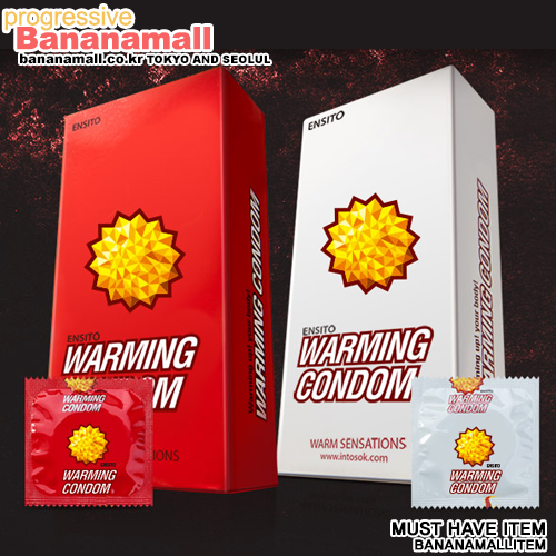 [화이트데이] [카렉스] 엔시토 워밍(warming)콘돔-뜨거워지는 발열콘돔