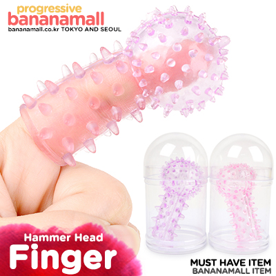 [손가락 콘돔] 헤머 헤드 핑거 콘돔(Hammer Head Finger Condom) - 쩡티엔(00088) (JTN)
