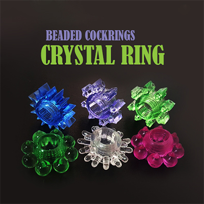 [발기력 강화] 크리스탈 링 6p(Crystal RIng) [NR]