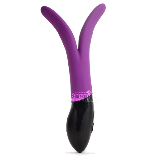 [욕구데이] [9단 진동] 바이올렛 프리미엄 충전식 클리토리스 바이브레이터(Lovetoy Violet Preminum Rechargeable Clitoris Vibrator) - 러브토이(LV2702) (LVT)
