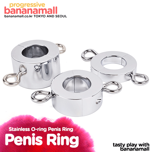 [발기력 강화] 스테인레스 O링 페니스 링(Stainless O-ring Penis Ring) - HSY(CR001) (HSY)