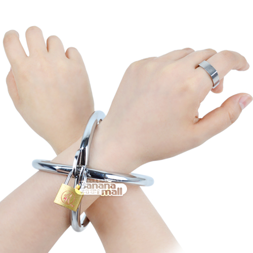 [SM 수갑] 크로스 링 핸드커프(Cross Ring Handcuff) - HSY(CF004S) (HSY)