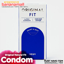 [일반형] 바른생각 - 오리지널 내츄럴 핏 프리미엄 라텍스 콘돔 1box 12p(Original Natural Fit Premium Latex Condom)