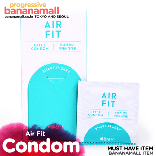 [초박형] 바른생각 - 에어 핏 울트라 씬 콘돔 1box 12p(Air Fit Ultra Thin Condom)
