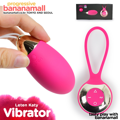 [10단 진동+온열 기능] 케이티 리모트 컨트롤 에그 바이브레이터(Leten Katy Remote Control Egg Vibrator) - 레텐(LT3001) (LTN) -(TJ)(DJ)