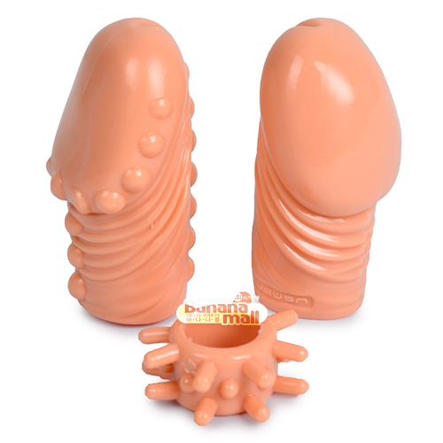 [특수 콘돔] 귀두 벌크업 실리콘 세트(Glans Bulk Up Silicon Set) - 루루베이(6925587800918) (RRB) 추가이미지5