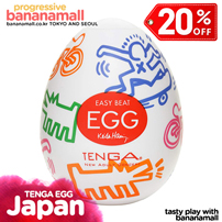[❤️특별할인20%OFF][일본 직수입] 텐가 에그 키스 헤링 01(テンガ EGG) - 텐가(KHE-001) (NPR)(LC)