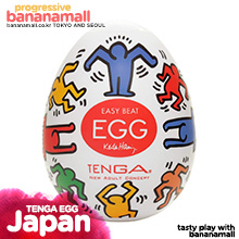 [일본 직수입] 텐가 에그 키스 헤링 02(テンガ EGG) - 텐가(KHE-002) (NPR)(LC)