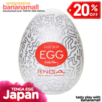 [❤️특별할인20%OFF][일본 직수입] 텐가 에그 키스 헤링 03(テンガ EGG) - 텐가(KHE-003) (NPR)(LC)