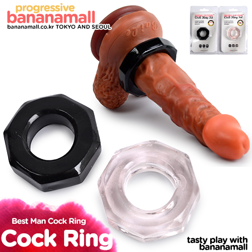 [발기 향상] 베스트맨 콕 링(Best Man Cock Ring) - 빙페티쉬(BLQ-856-A/BF-20856A) (BING)