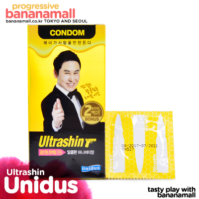 [신동엽 콘돔] 울트라씬 올인원 초박형 콘돔 달콤한 허니버터향 1box 12p(Ultrashin)