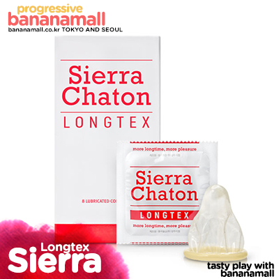 [사정지연] 시에라샤통 롱텍스 콘돔 8P(Sierra Chaton Longtex 8p)