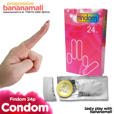 [손가락 콘돔] 핑돔 1box 24pcs(Findom 1box) - FD24 (UPR) (DJ)