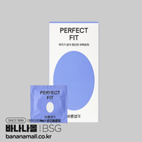 [무꼭지 콘돔] 바른생각 퍼펙트 에어핏 12P(Perfect Air Fit Tipless Latex Condom) (BSG)