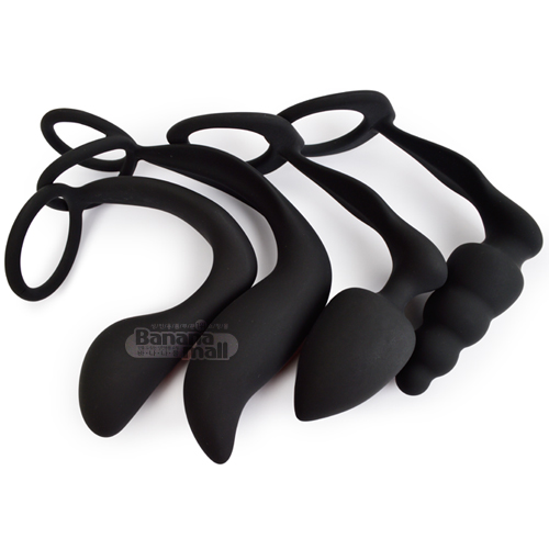 [욕구데이] [콕링+애널 플러그] 콤보 콕링 플러그 시리즈(Lovetoy Combo Cockring Plug) - 러브토이(LV2615) (LVT) 추가이미지6