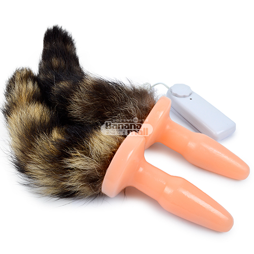 [딜도데이] [애널 플러그] 폭스 테일 스킨 플러그(Fox Tail Skin Plug) - 멀티 진동/HSY(BP029L) (HSY) 추가이미지4
