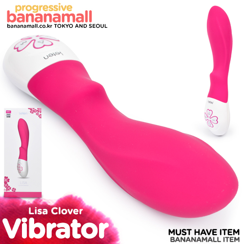 [발기장생] [7단계 강약 조절+10가지 진동] 리사 클로버 바이브레이터(Leten Lisa Clover Vibrator) - 레텐(LT1017) (LTN)