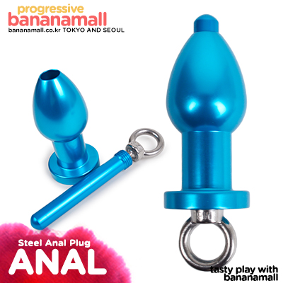 [블랙데이] [안전링] 스틸 애널 플러그(Metal Temptation Steel Anal Plug) - 메탈템테이션(RY-100) (MTS)