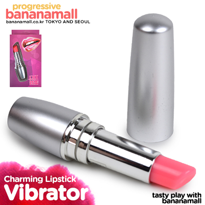 [화장품 디자인+강력 진동] 차밍 립스틱 바이브레이터(Charming Lipstick Vibrator) - 윈만(358359) (WM)