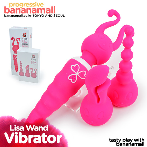 [10단 진동] 리사 완드 바이브레이터(Lisa Wand Vibrator) - NV TOYS(WS-NV023)(6959998600881) (NTS)