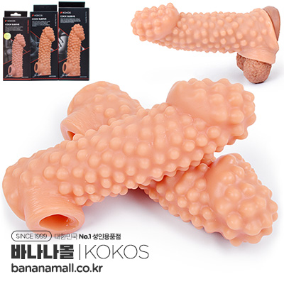 [사이즈 증대] 고환 발기 콘돔 No. 004 더더더(KOKOS Cock Sleeve 004) - 코코스(P00000IY) (KKS) 추가이미지1