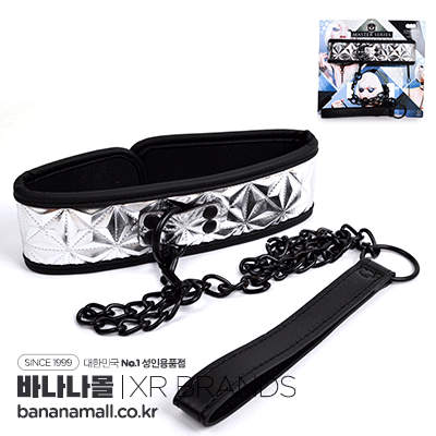 [SM 구속] 체인드 칼라 위드 래쉬(Chained Collar with Leash) - XR브랜드(AE491) (EDC)