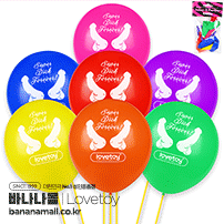[성인재미상품] 슈퍼 딕 포에버 베첼러렛 벌룬 7개(Super Dick Forever Bachelorette Balloons-Pack of 7) - 러브토이(LV765021) (LVT)