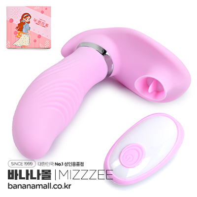 [7단 무선 회전 진동] 통거 키스(Tongue Kiss) - 발열 기능/미지(6937486613353) (MIZ)(DJ) (TJ)