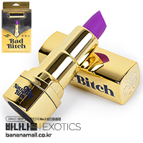 [미국 직수입] 노티 비트 배드 비치 립스틱 바이브레이터(Naughty Bits Bad Bitch Lipstick Vibrator) - 이그저틱(SE-4410-00-3) (EJT)