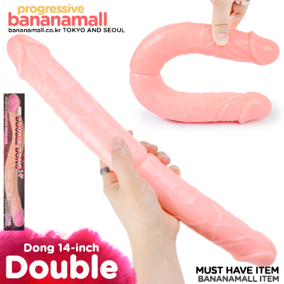 [섹스마스] [최고급 실리콘] 더블 헤드 딜도(Double Dong 14-inch) - 바일러(BW-010011) (BIR)